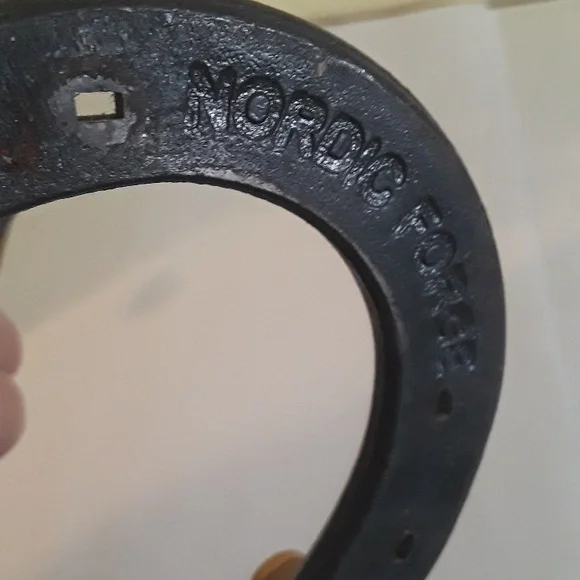 Rustic Golfer Sculpture Welded Horseshoe Golf Cowboy🏌🏼‍♂️🏌🏾‍♀️⛳🤠Folk Art - Picture 7 of 9